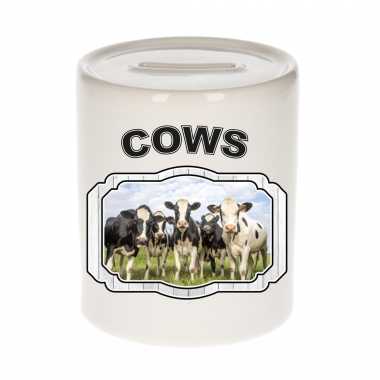 Dieren koe spaarpot cows/ nederlandse koeien spaarpotten kinderen