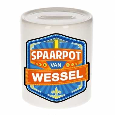 Kinder cadeau spaarpot een wessel