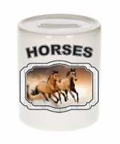 Dieren bruin paard spaarpot horses paarden spaarpotten kinderen