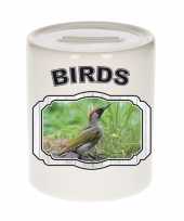 Dieren groene specht spaarpot birds vogels spaarpotten kinderen